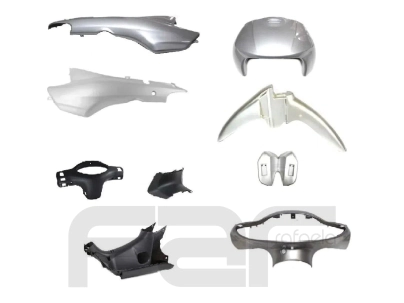 KIT PLASTICOS SMASH 10PCS GRIS FLEX OK