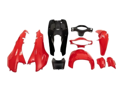KIT PLASTICOS SMASH FLEX ROJO 10 PIEZAS