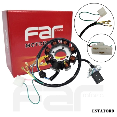 ESTATOR  RX 150 (8 BOBINAS) - 217 / 219 / 221