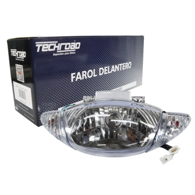 OPTICA DELANTERA SMASH CON GIROS CRISTAL