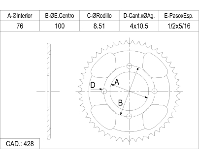 CORONA CATALANO SUZUKI 150 FXR CAD 428 Z 49