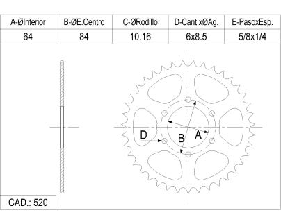 CORONA CATALANO SUZUKI 185 TS MOD 94 CAD 520 Z 39