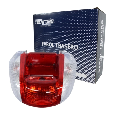 FARO TRASERO ROJO CON GIROS CRISTAL