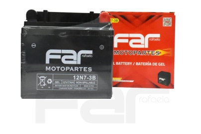 BATERIA GEL 12N7-3B
