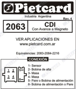 CDI (Alimentado a V.c.a. - con Avance)