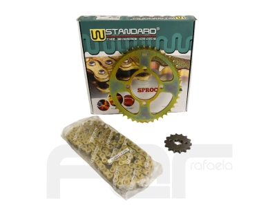 KIT TRANSMISION YBR 125 43/14 428-118 STD