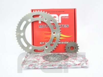 KIT TRANSMISION BROSS 125 NXR 125 BR 54/17 428H-136