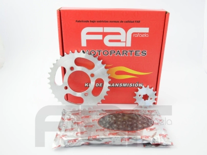 KIT TRANSMISION WAVE 35/15 428H-118