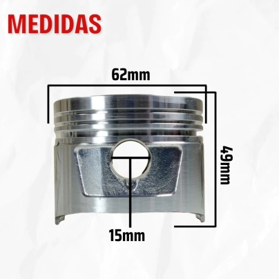 KIT DE CILINDRO ZANELLA RX 150 - SKUA 150 VARILLERO