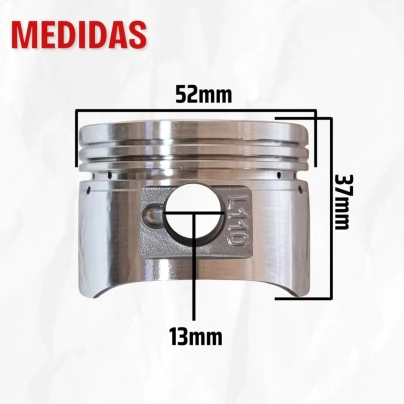 KIT DE CILINDRO SMASH / MOTOMEL 110cc FAR (Recorrido corto)