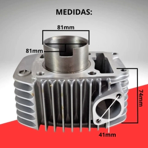 KIT CILINDRO BIZ 125 FAR