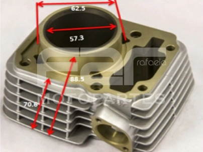 KIT DE CILINDRO TITAN 150 FAR