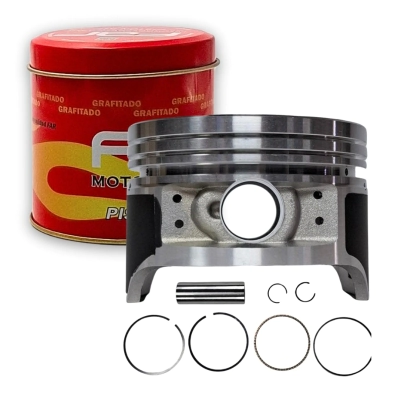 KIT DE PISTON PARA CG 200/ DAKAR 200 Varrillero  0.75 - &Oslash;63.5MM (PERNO 15MM) FAR