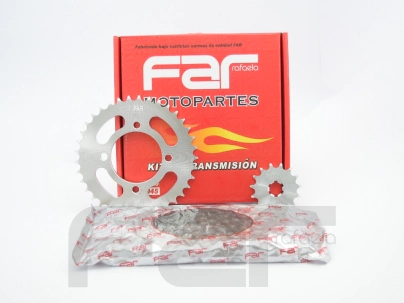 KIT TRANSMISION MOTOMEL SERIE II 38/16 428H-118