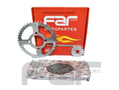 KIT TRANSMISION MOTOMEL SKUA 46/17 428H-136