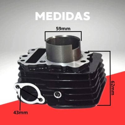 KIT DE CILINDRO ROUSER 135 FAR