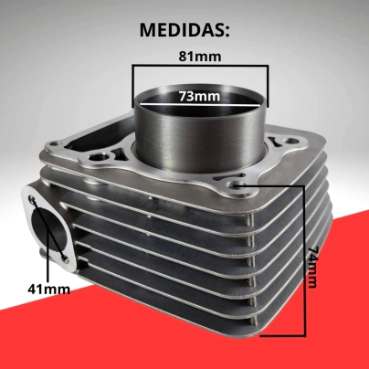 KIT CILINDRO CBX 250 / XR 250 TORNADO FAR