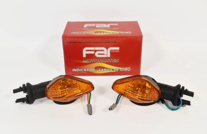 JUEGO DE FAROS DE GIRO FAR PARA NUEVA TITAN CG 150