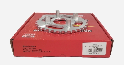 KIT TRANSMISION DAX 70 CON 4 PATAS 420H-112