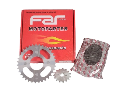 KIT TRANSMISION DAX 70 CON 4 PATAS 420H-112