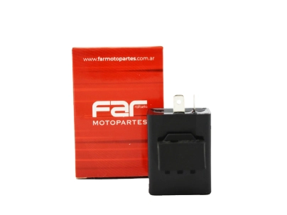 Destellador Giro (Rect&aacute;ngulo 2 Term. c/Buzzer)