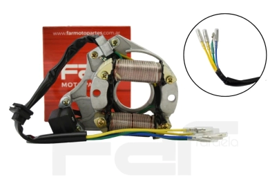 ESTATOR ZANELLA VENTO (2 BOBINAS) - 211