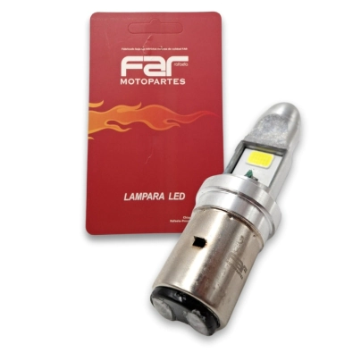 LAMPARA DELANTERA LED H6 TIPO BOSCH 