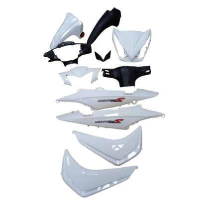 KIT DE PLASTICOS BLANCOS WAVE S (11P)