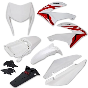 KIT DE PLASTICOS HONDA XR150 (10P)