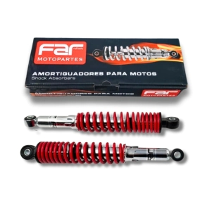 30057 AMORTIGUADOR HONDA NEW WAVE 110 S RESORTE ROJO