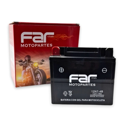 BATER&Iacute;A GEL 12N7-4B  (Suzuki EN 125/ GN 125) 