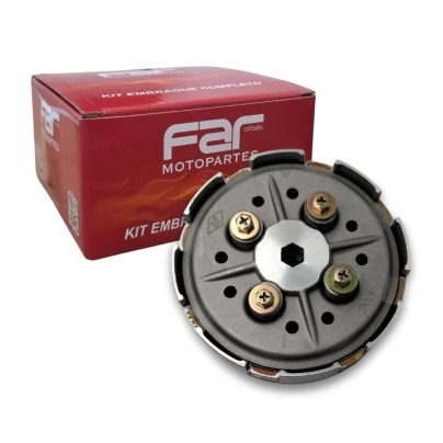 EMBRAGUE COMPLETO YBR 125 (4 DISCOS).
