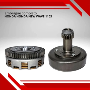 EMBRAGUE COMPLETO + CAMPANA NEW WAVE 110 S