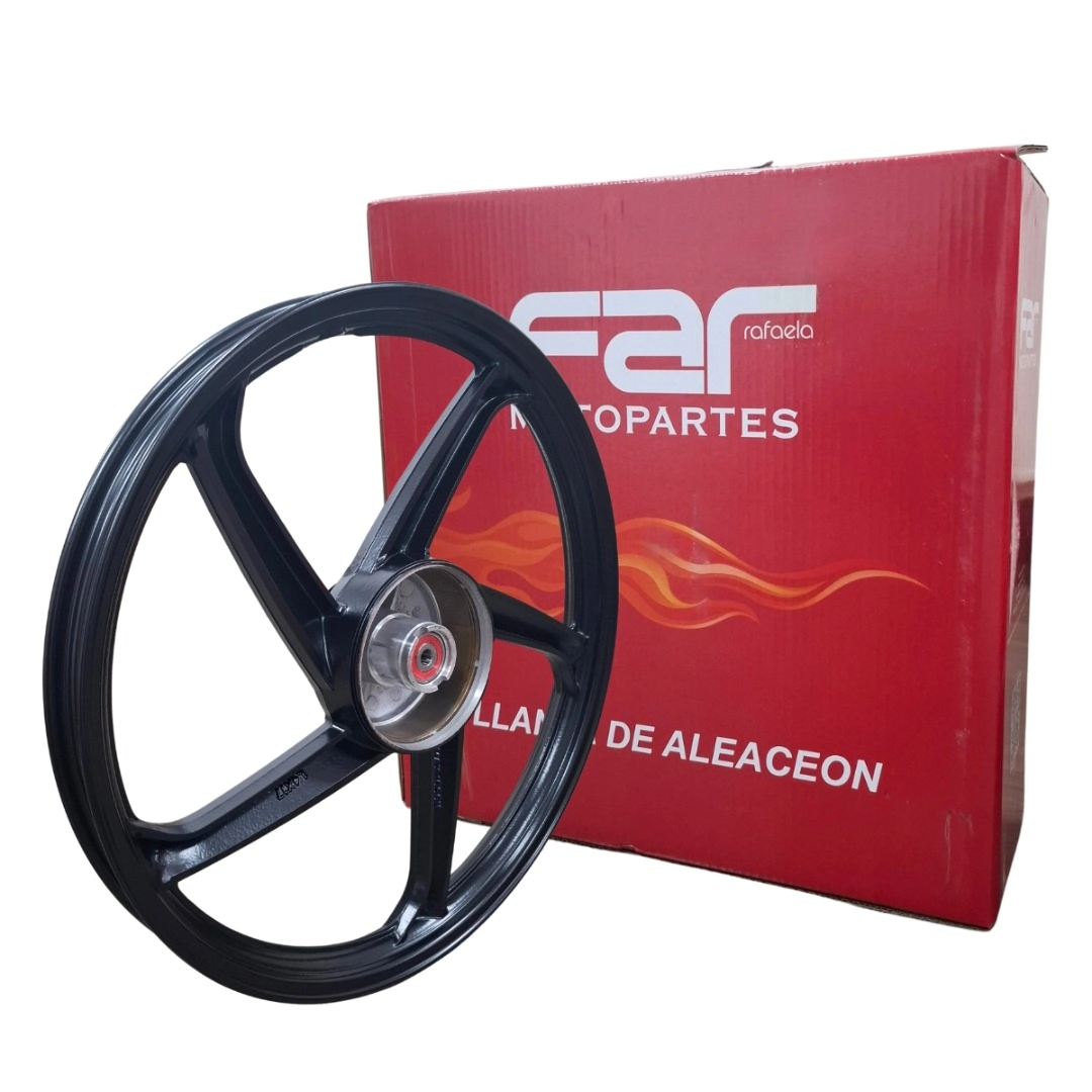 LLANTA ALEACI�N DELANTERA ALUMINIO 1.40X17 FRENO TAMBOR