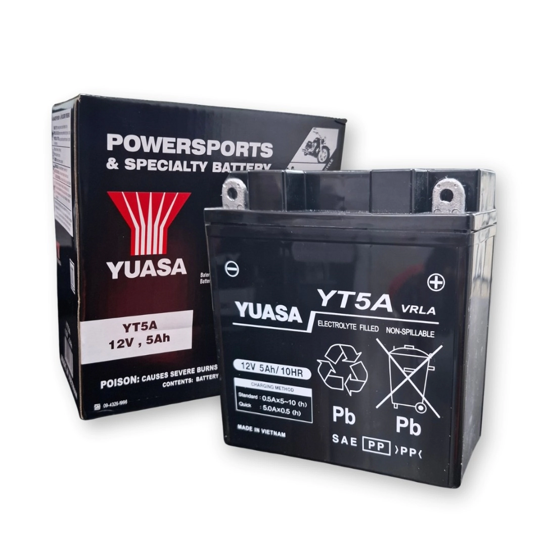 BATERIA YUASA GEL YT5A= YB5 LBS