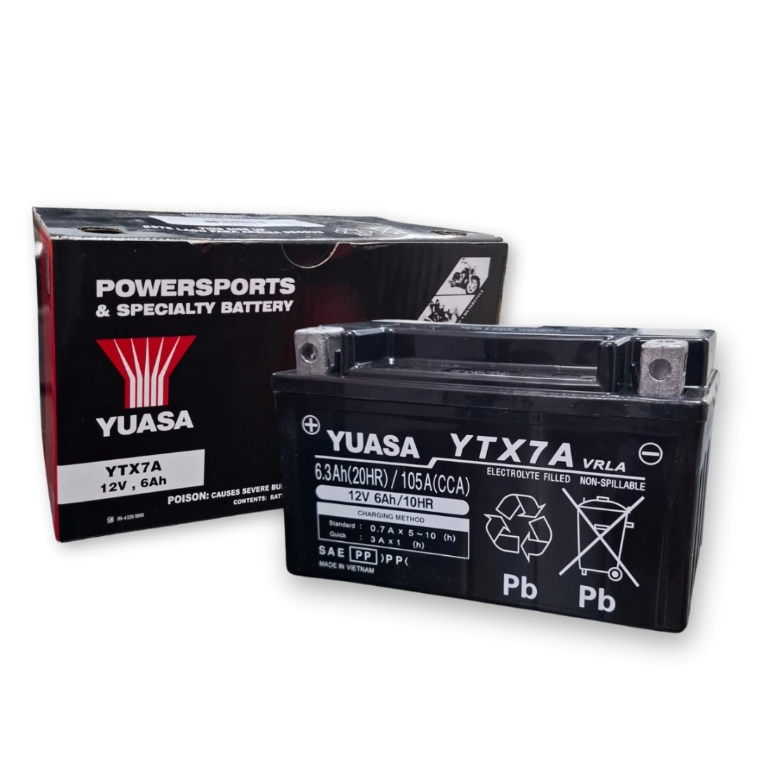 BATERIA YUASA YTX7A-BS GEL